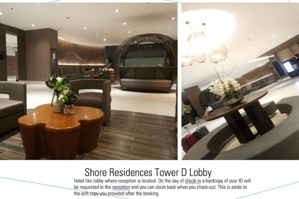 Shore Residences 1BR Balcony, 3beds with massager and Prime Video - Hizvo
