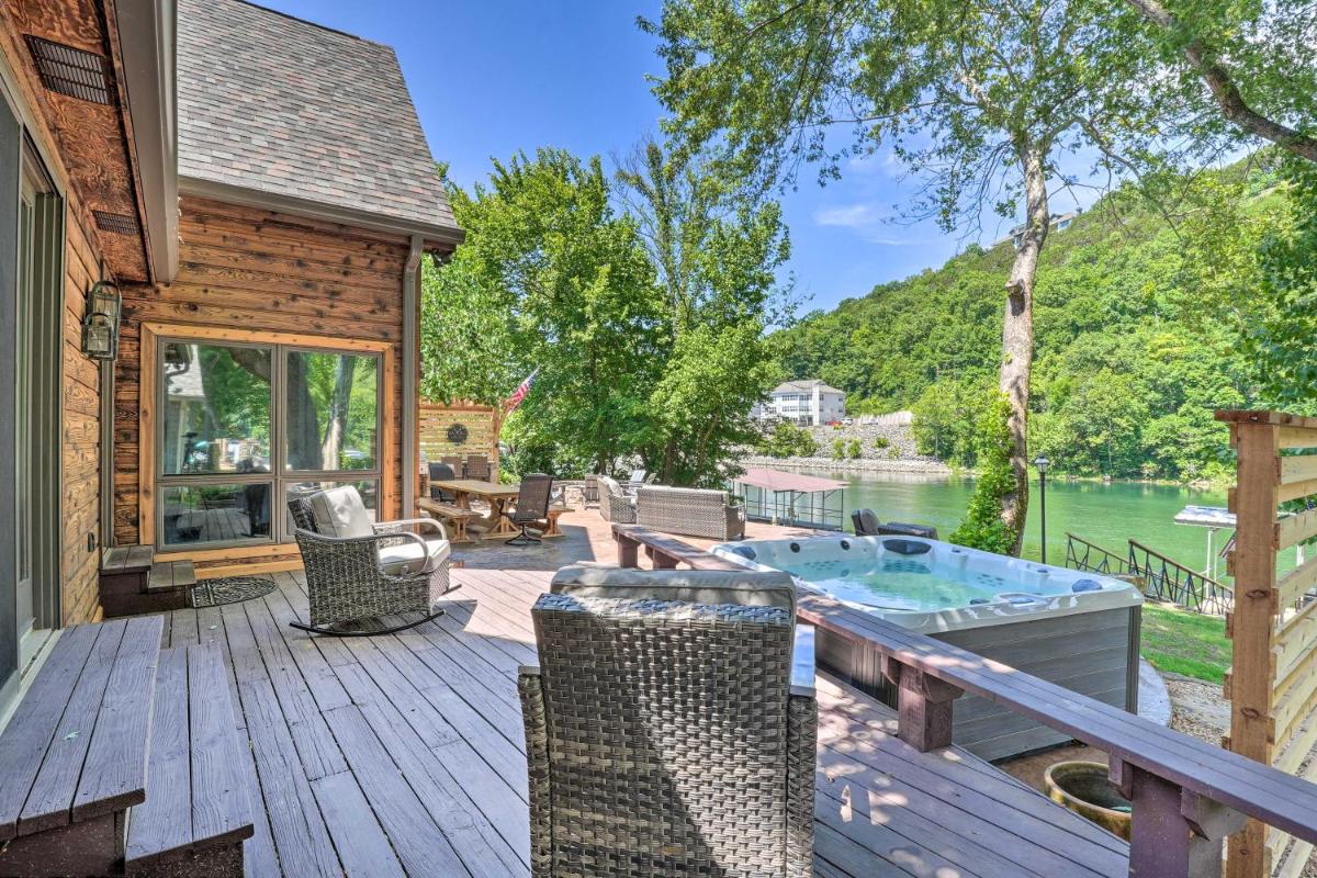 Spacious, Lakefront Home with Private Dock! - Housity