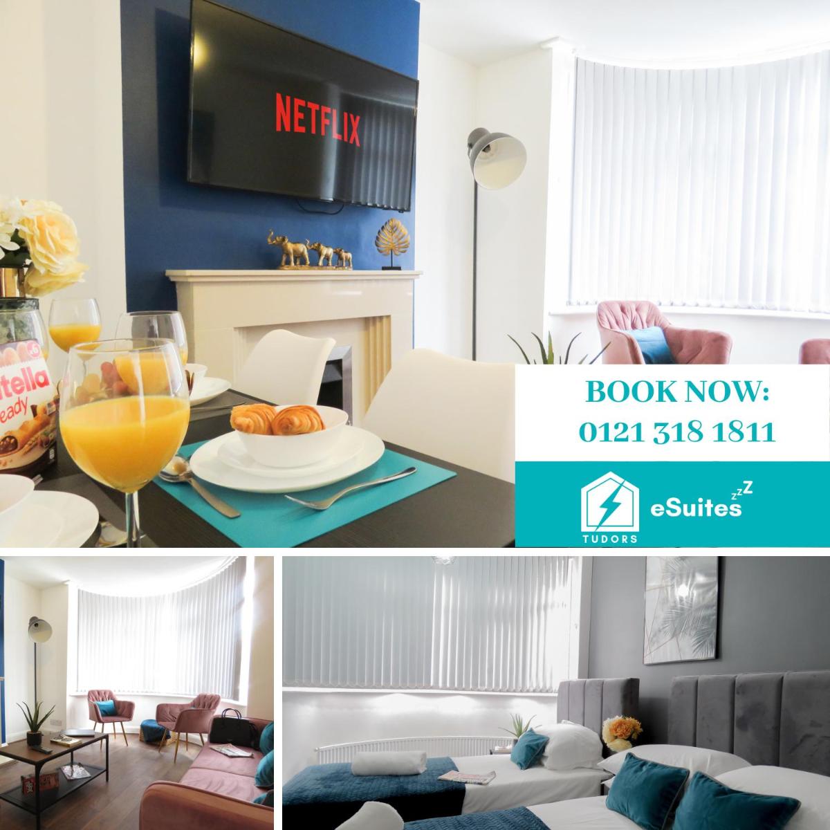 Tudors eSuites Four Bedroom House with Garden - Housity