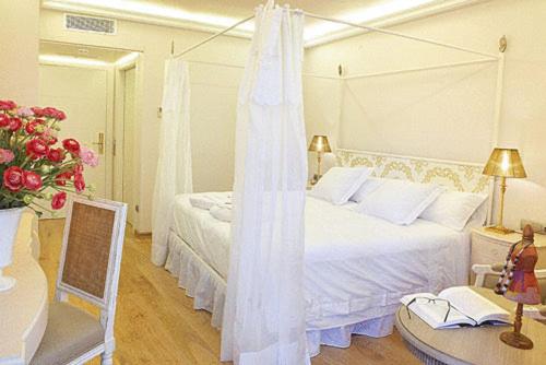 Cama o camas de una habitación en Hotel Sa Calma
