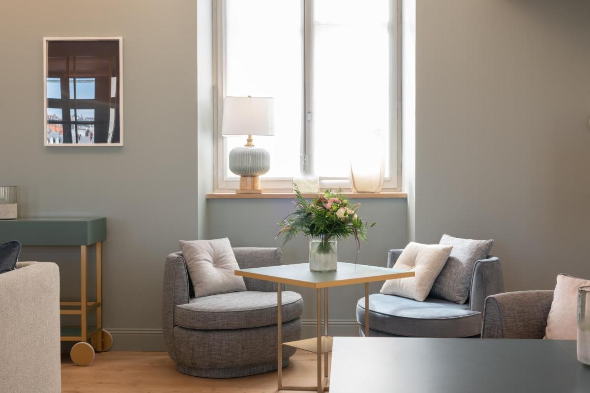 Coin salon dans l'établissement Fleur de Loire