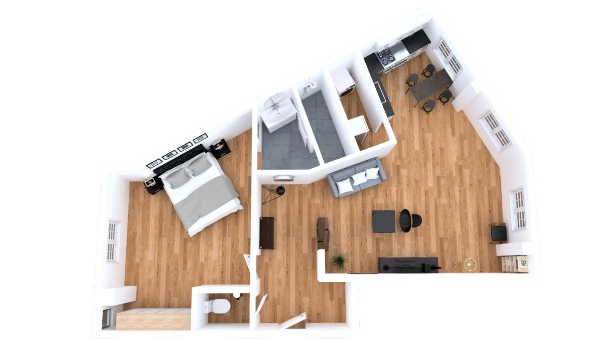 Suitetrails - Le ScottmanHouse - Appartement privé - Centre ville - Gare - Wi-Fi