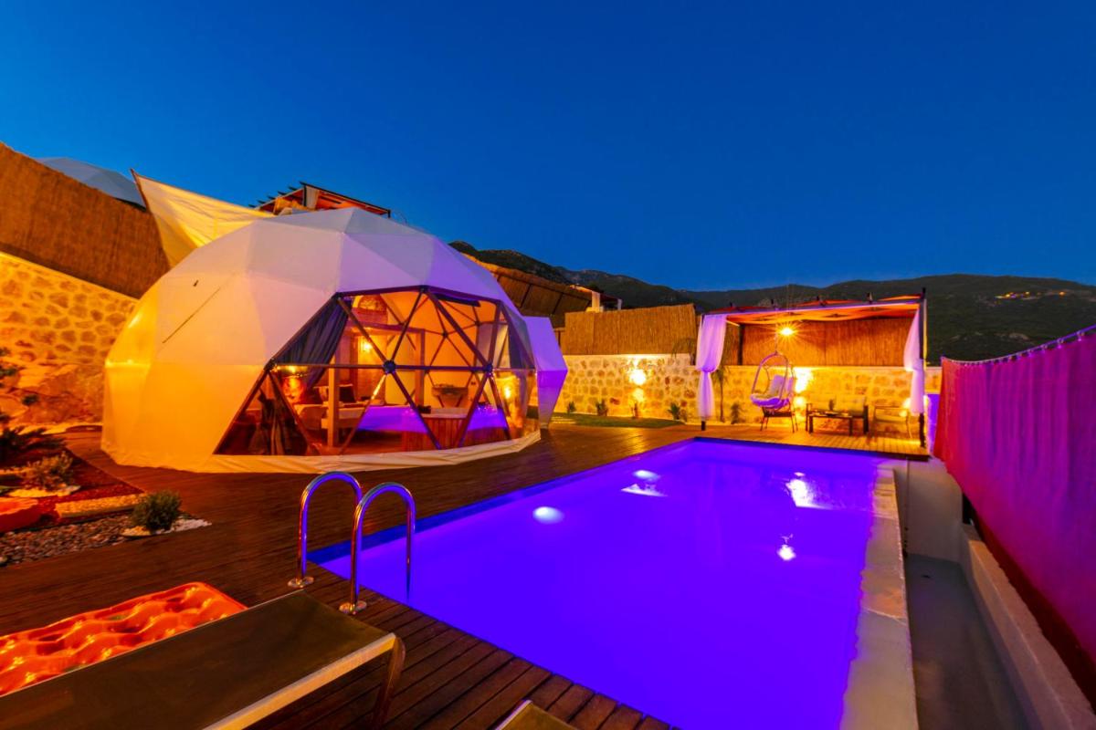 Kalkan Dome Suites & Deluxe -Honeymoon Glamping in Kalkan-Antalya - Housity