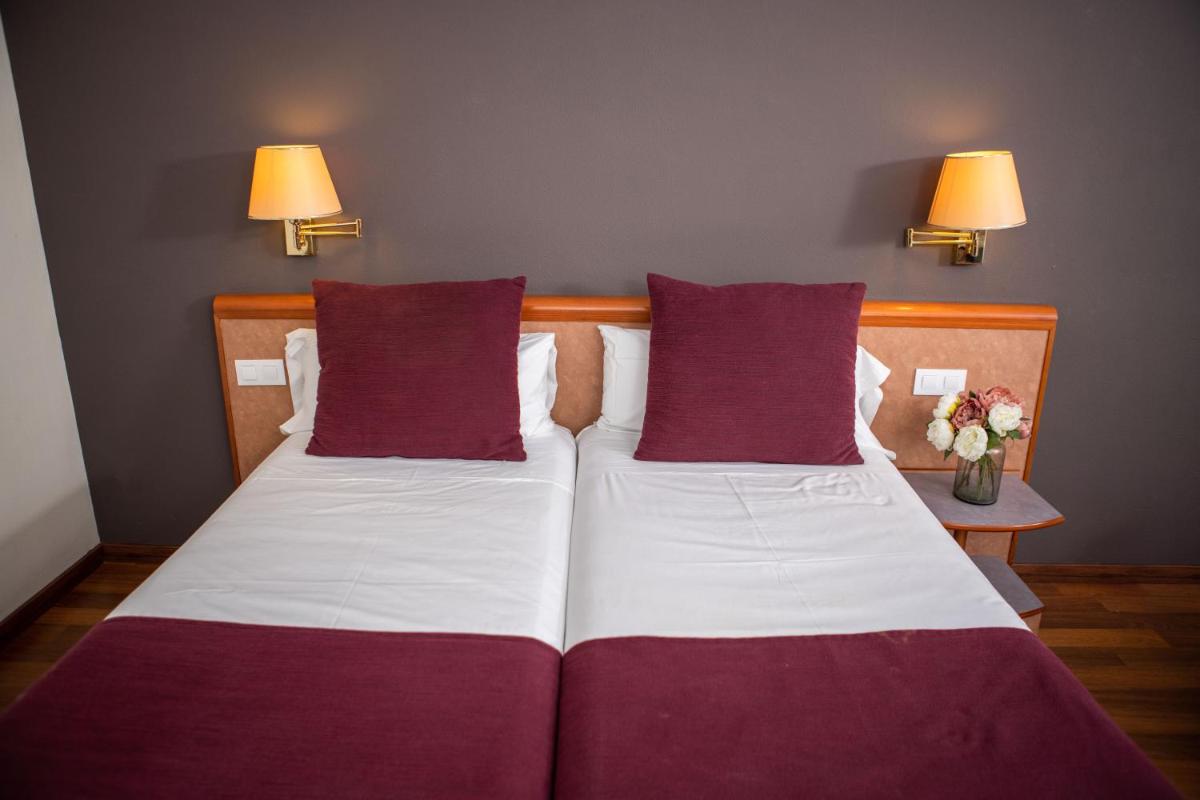 Cama o camas de una habitación en RVHotels Spa Vila de Caldes - Adults only