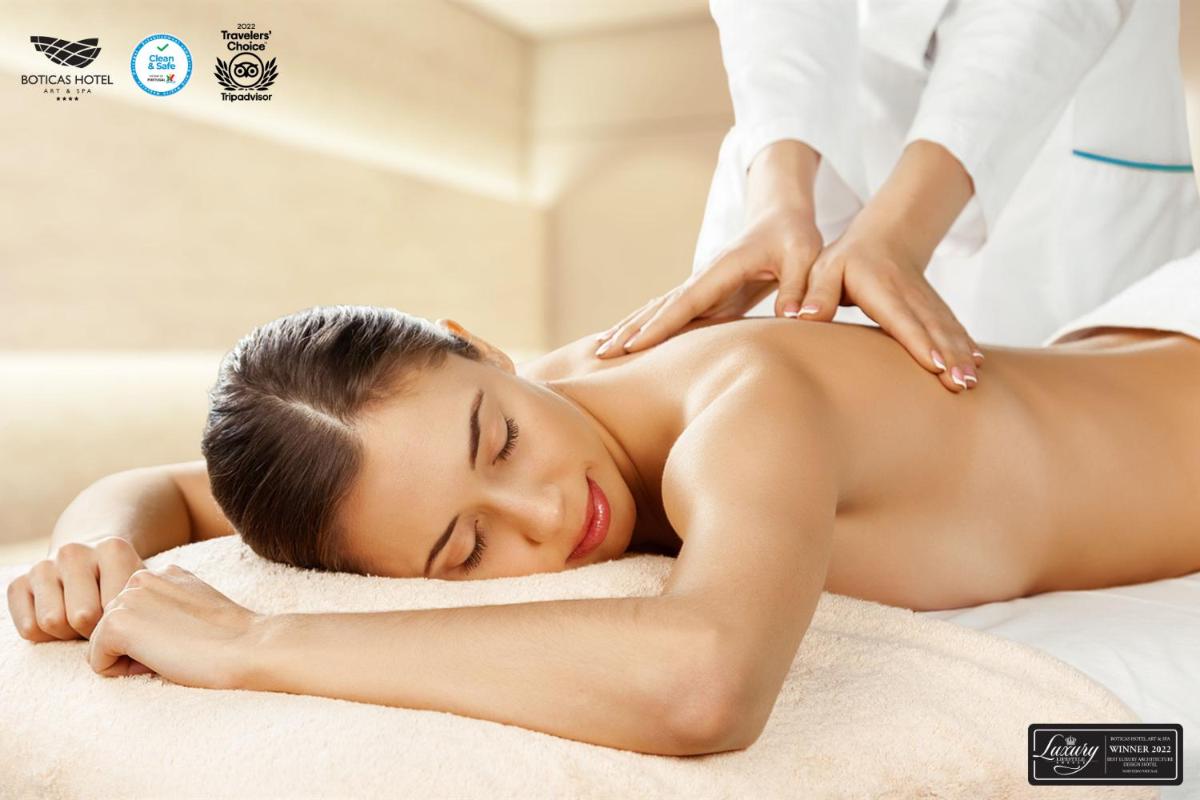 O spa e/ou outras comodidades de bem-estar em Boticas Hotel Art & SPA