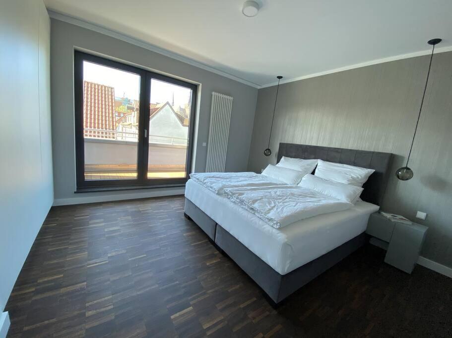 Suitetrails - Exklusive Penthouse-Wohnung im Herzen Rostocks