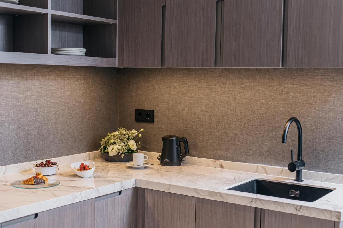 Una cocina o zona de cocina en InterContinental Barcelona by IHG