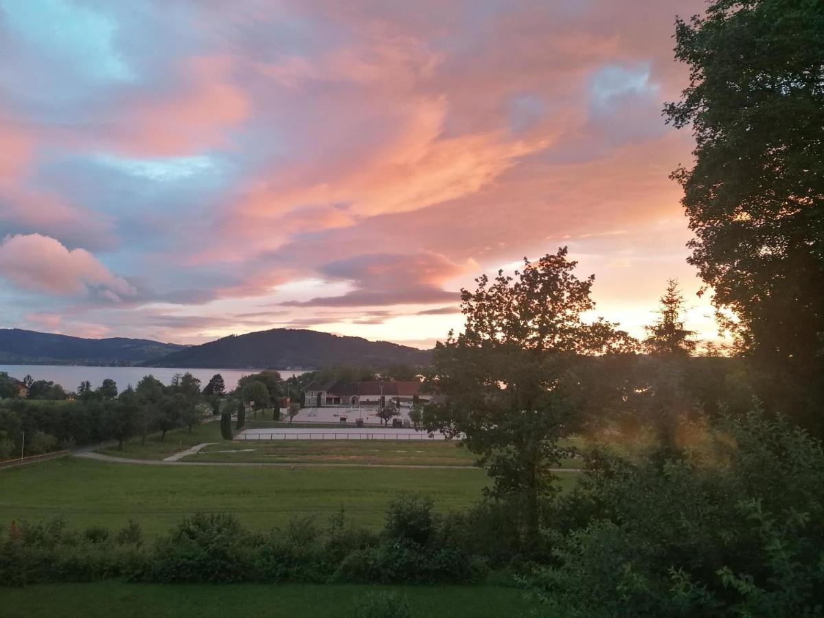 Suitetrails - Attersee Studio-Apartment mit Eigen-Garten und unverbautem Seeblick