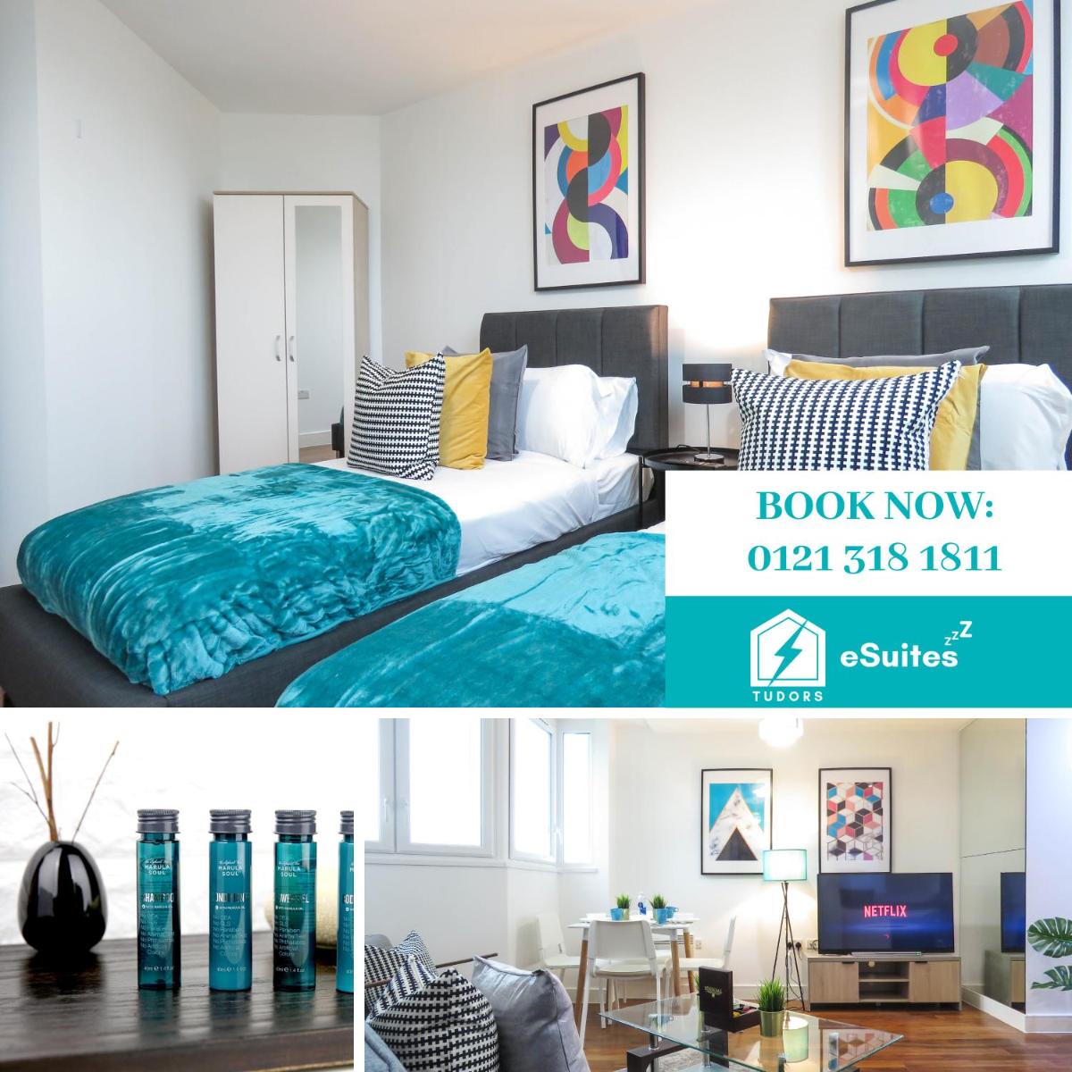 Tudors eSuites Five Ways Two Bedroom Apartment - Housity