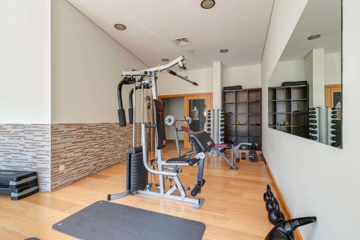 O centro de fitness e/ou as comodidades de fitness de Hotel Rural Vale Do Rio