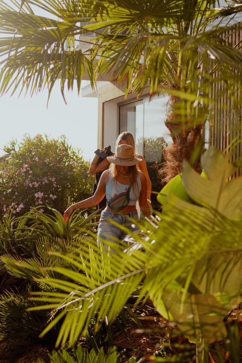 Os clientes hospedados em The Salty Pelican Yoga & Surf Retreat