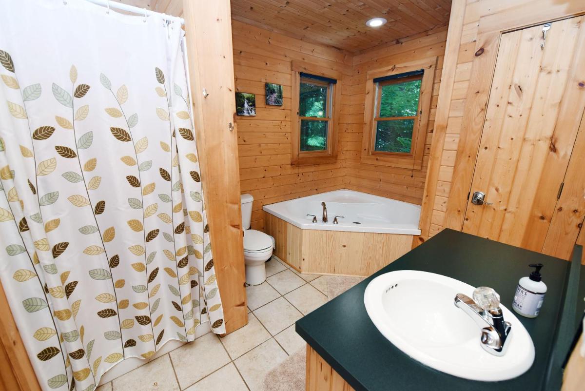 Private, nature, jetted tub, fire pit, easy access. Great family vacation property! - Housity