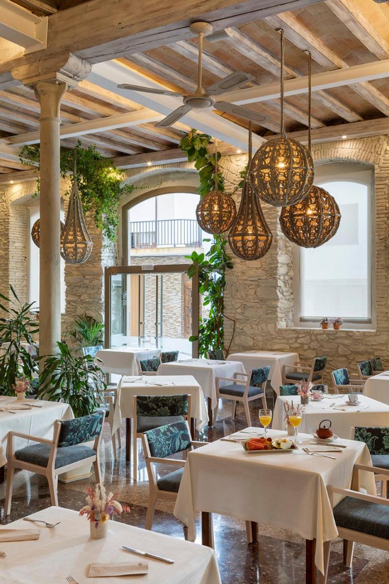Un restaurante o sitio para comer en Hotel Spa Porto Cristo