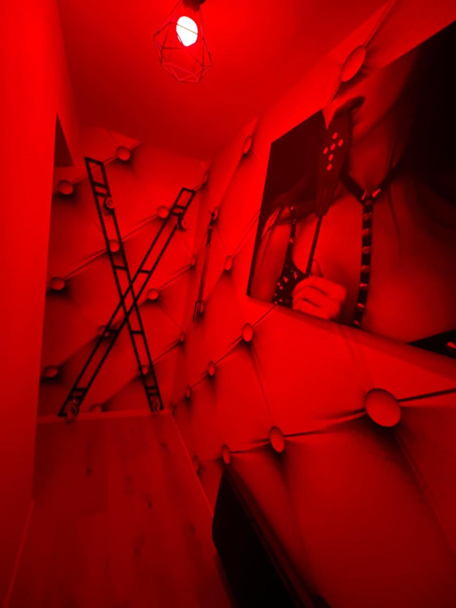 Redroom Loveroom Chambre Spa privative Insolite Thème 50 nuances de grey - Housity