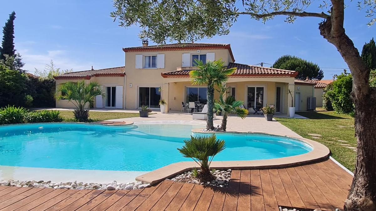 Magnifique villa Toulouse piscine/spa/vue Pyrénées - Housity