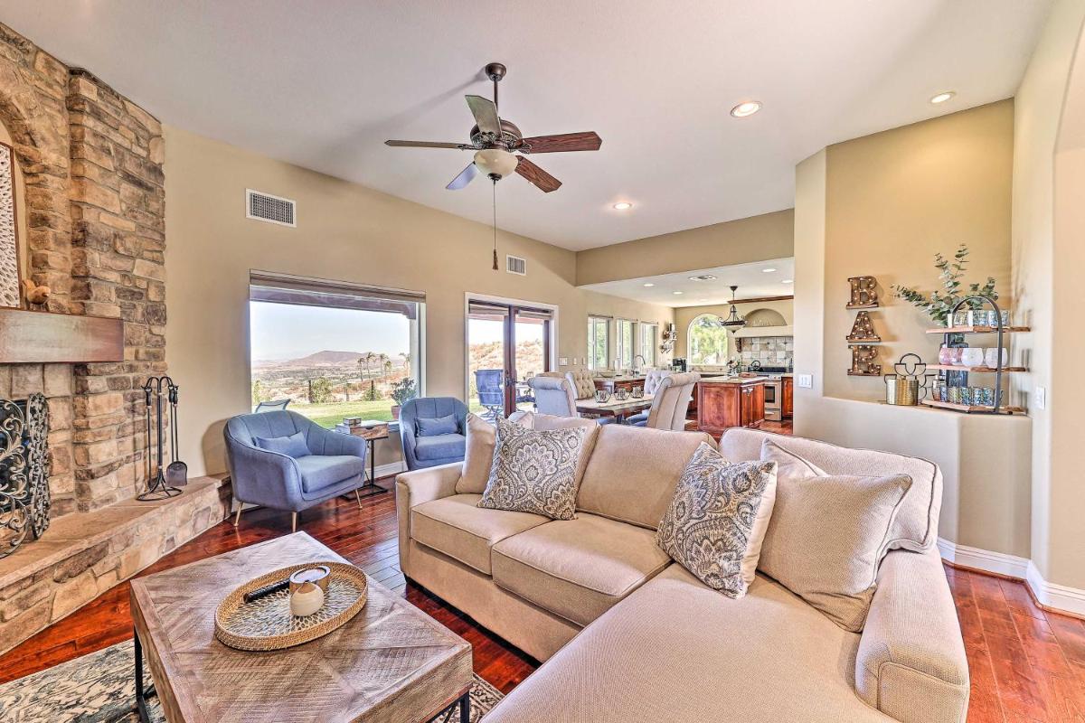 Spanish-Style Home with Patio and Vineyard Views! - Housity