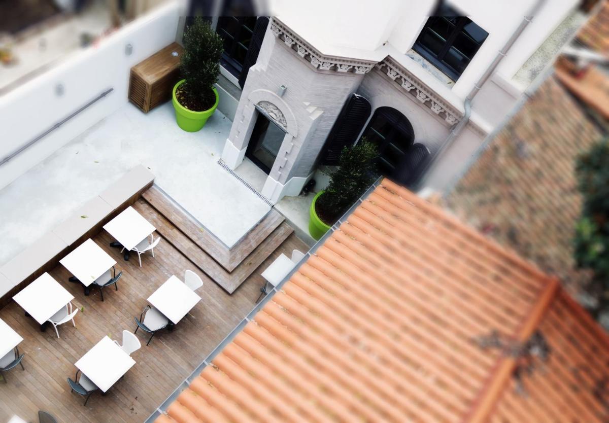 Balcon ou terrasse dans l'établissement Alex Hotel & Spa