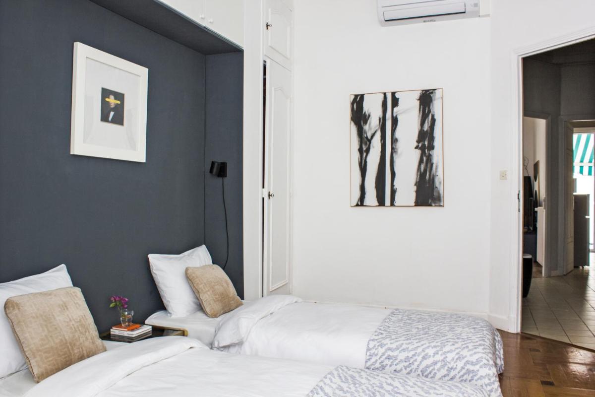Suitetrails - Nice center apartment, 2 bedrooms, A/C, 7 min to the sea by foot