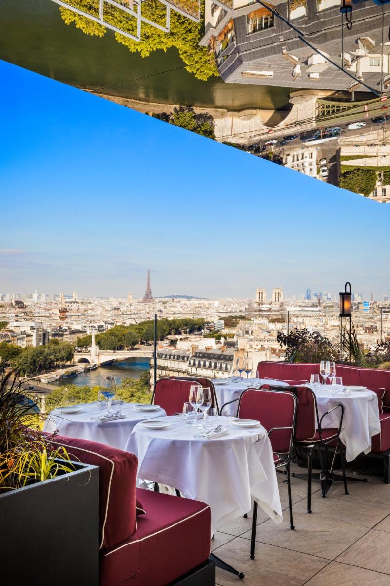 Restaurant ou autre lieu de restauration dans l'établissement SO/ Paris Hotel