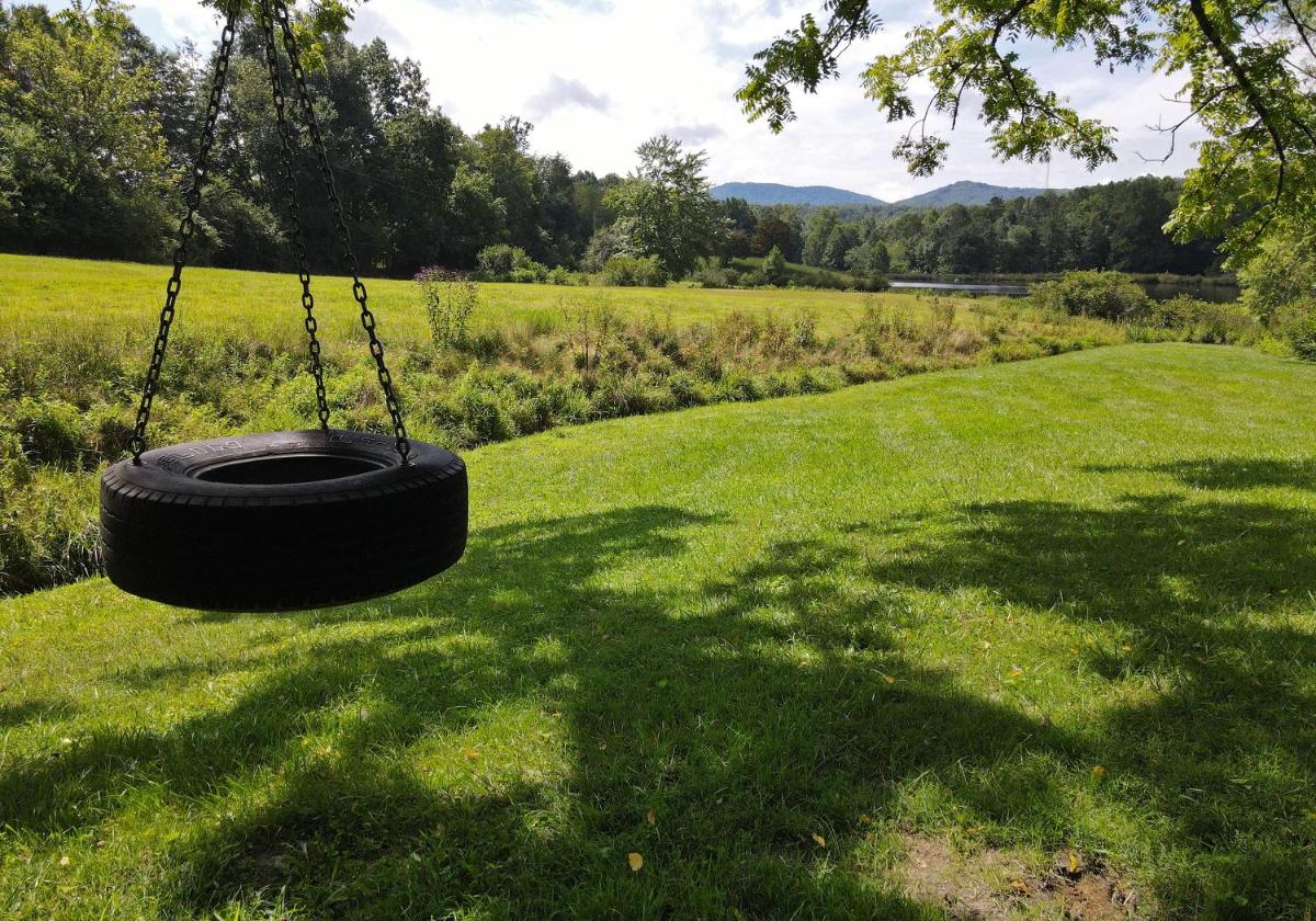 Rustic Meadow - Lake, mountain view, fishing, canoes, pet friendly - Housity
