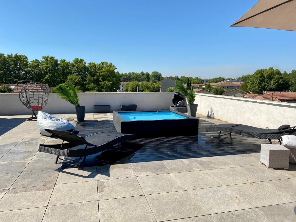 Suitetrails - Appartement Rooftop avec piscine