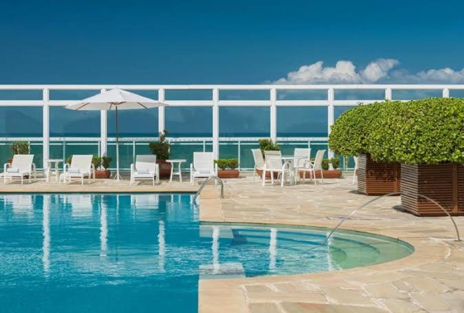 Flat hotel Mercurê vista mar até 4 Pessoas de luxo - Housity