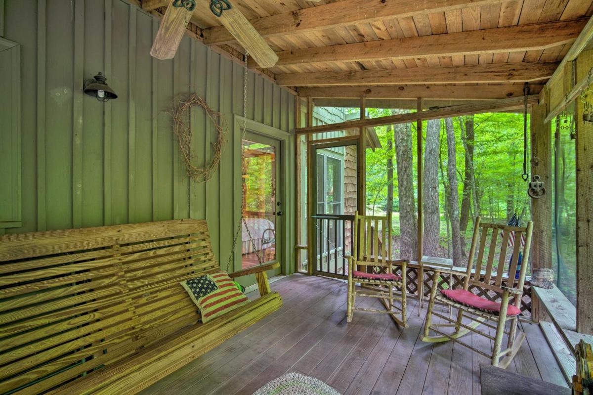 Serene Falls View Cabin with Grill and Views! - Housity