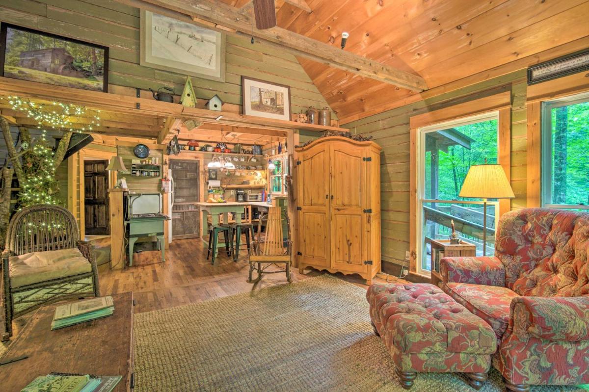 Serene Falls View Cabin with Grill and Views! - Housity