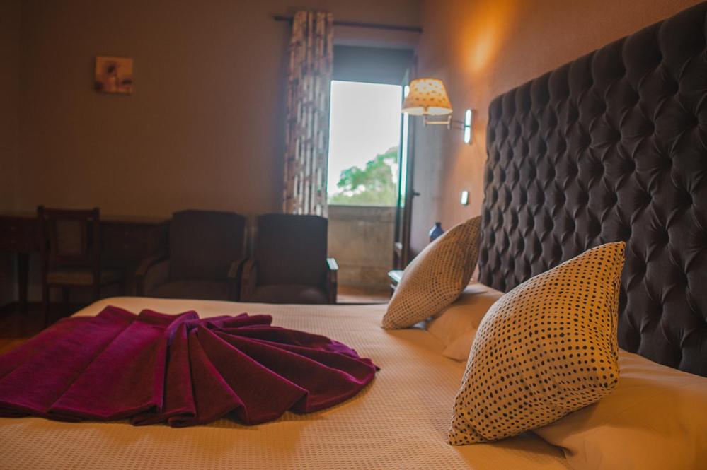 Cama o camas de una habitación en Balneario de Corconte