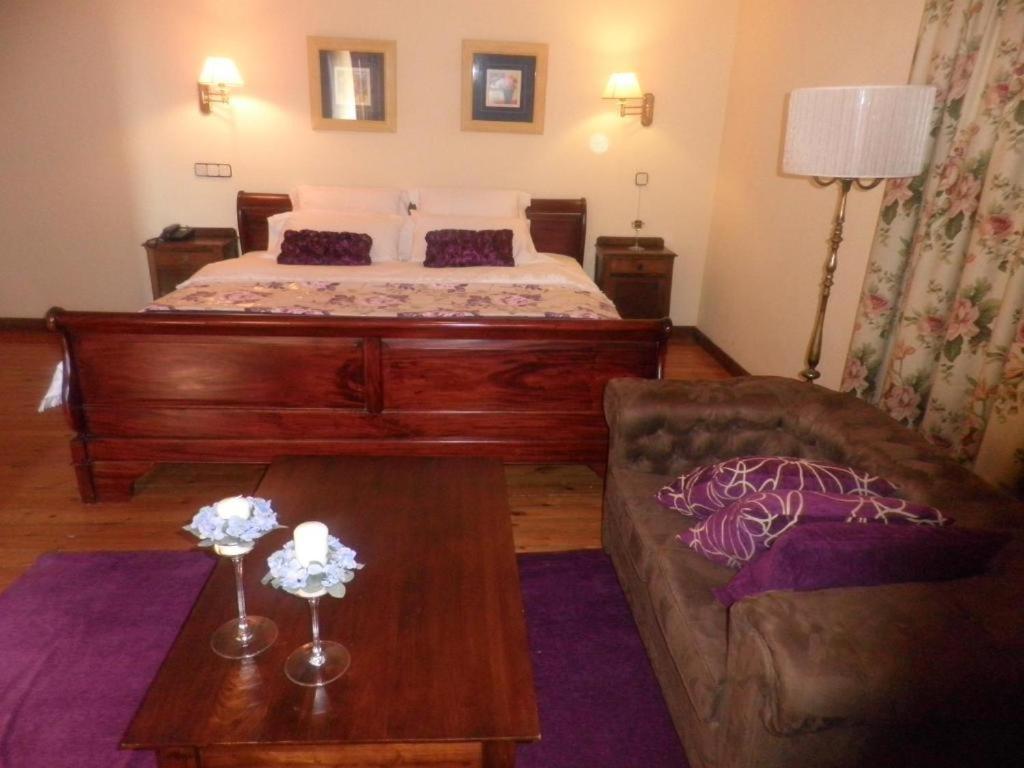 Cama o camas de una habitación en Balneario de Corconte