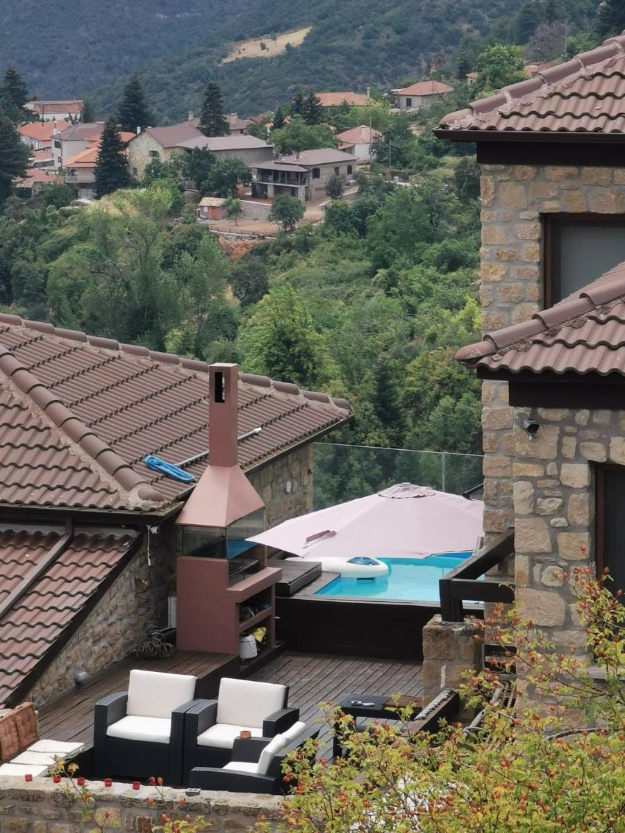 Mountain stone villa, sea & mountain view at 1150m - Housity