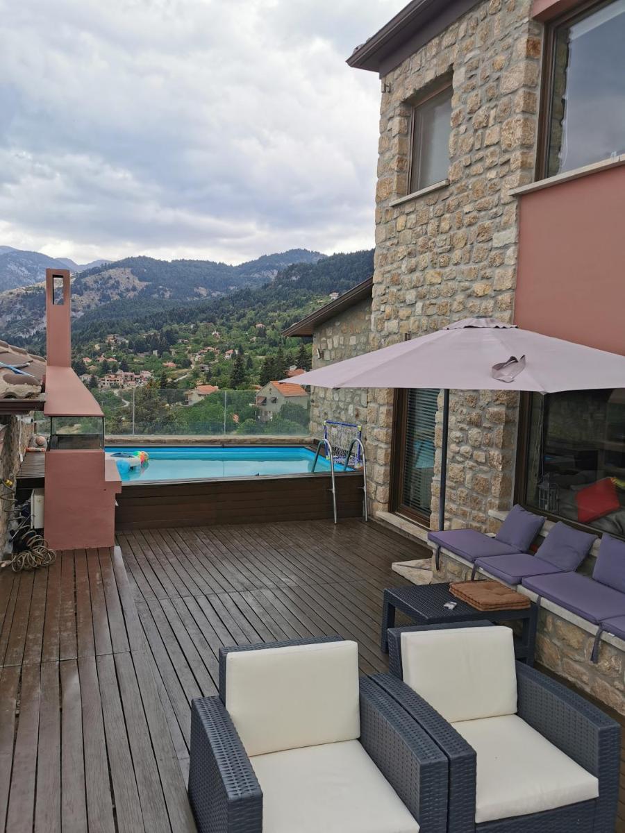 Mountain stone villa, sea & mountain view at 1150m - Housity