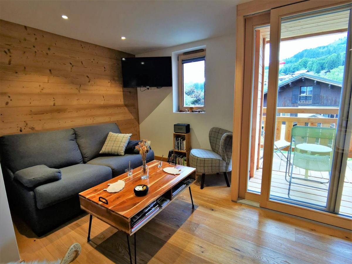 Appartement lumineux avec terrasse, proche pistes et commodités, Les Gets - FR-1-598-93 - Housity