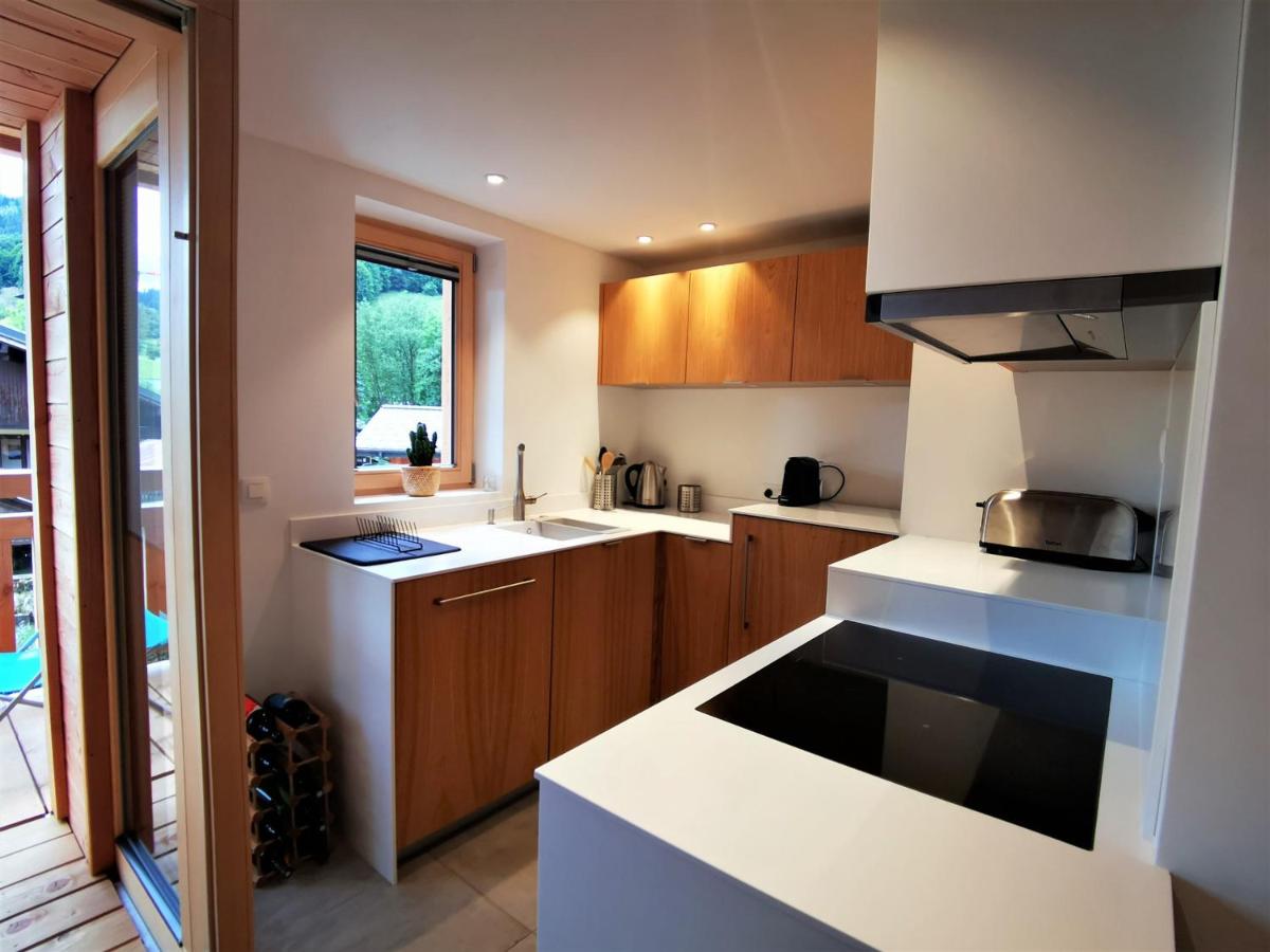 Appartement lumineux avec terrasse, proche pistes et commodités, Les Gets - FR-1-598-93 - Housity