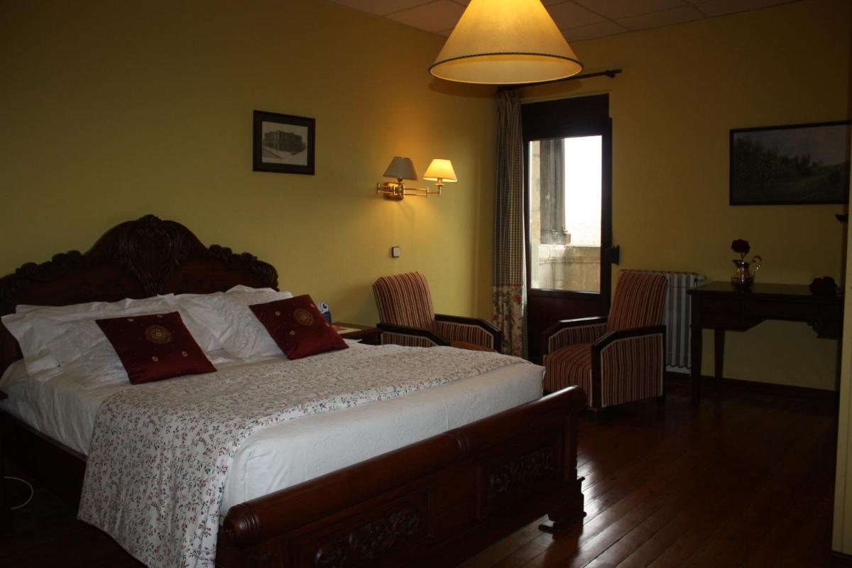 Cama o camas de una habitación en Balneario de Corconte