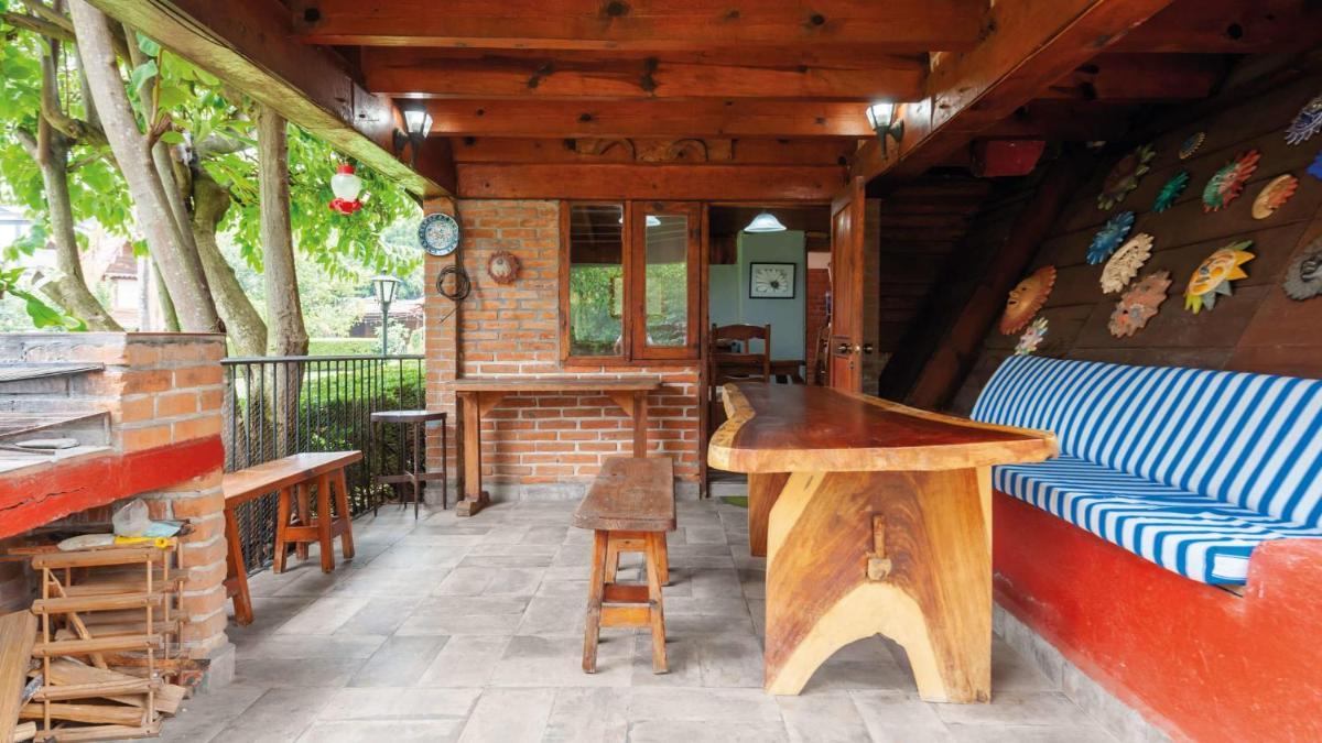 Cabaña llena de vida con chimenea en Avándaro - Housity