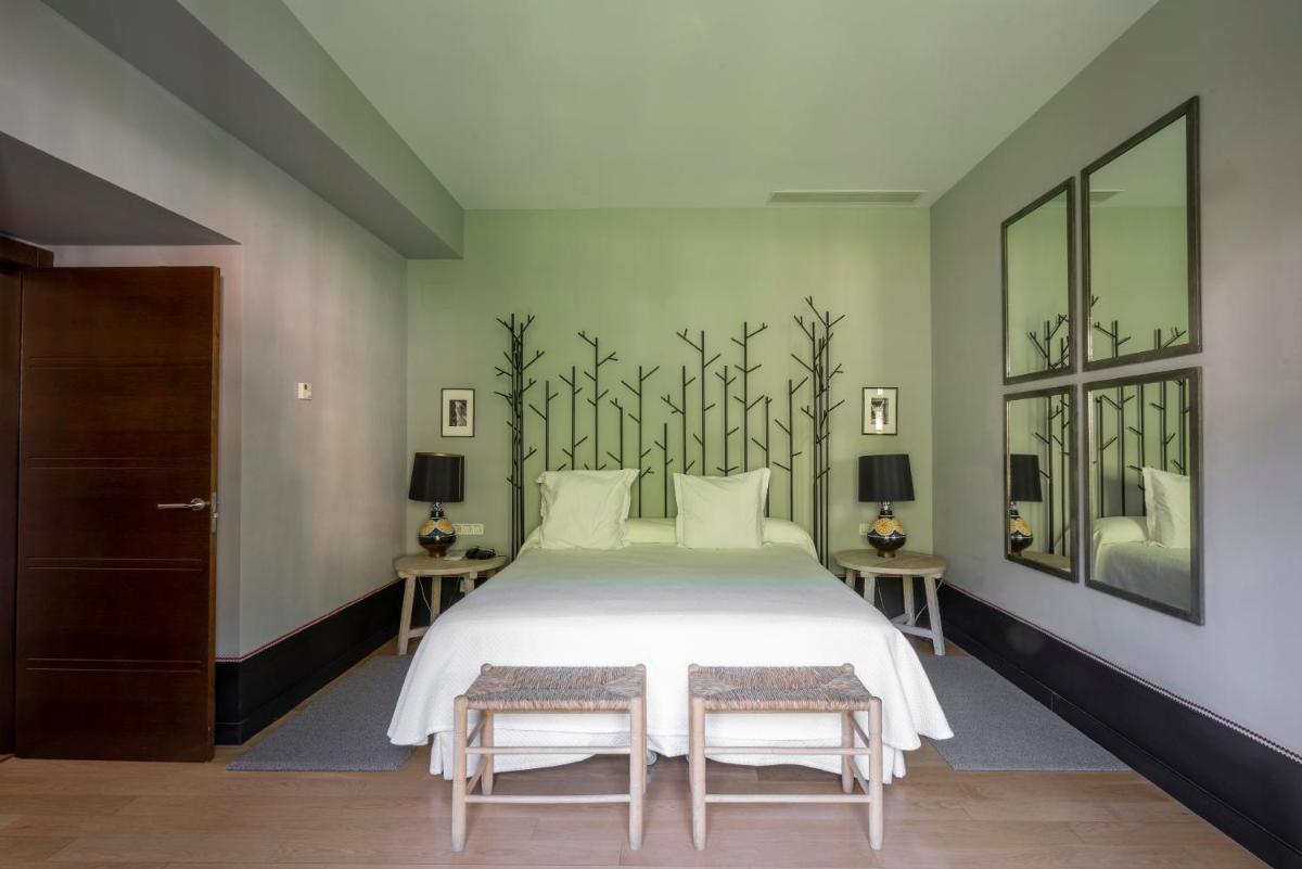 Cama o camas de una habitación en Parador de Corias