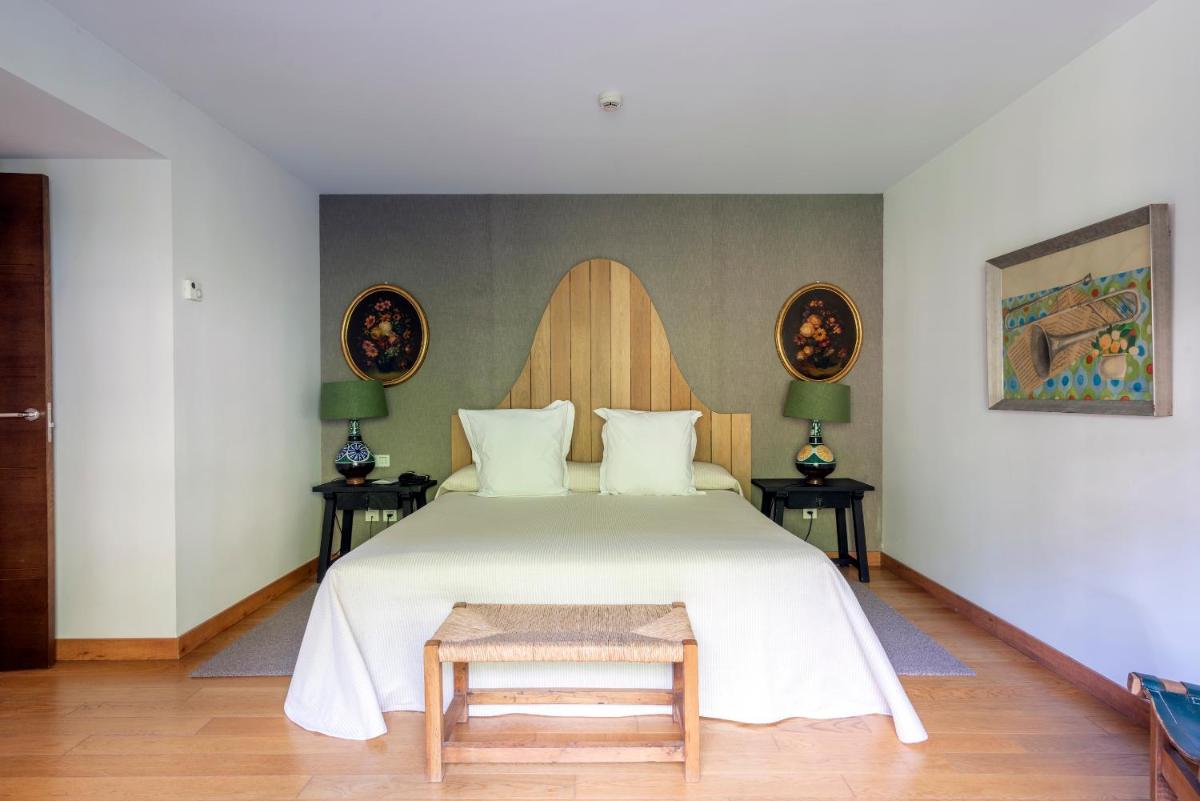 Cama o camas de una habitación en Parador de Corias