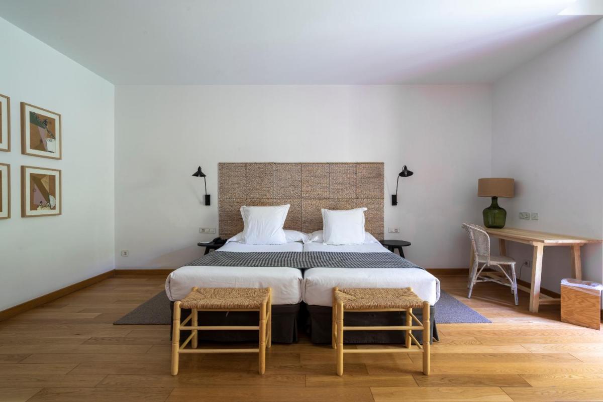 Cama o camas de una habitación en Parador de Corias