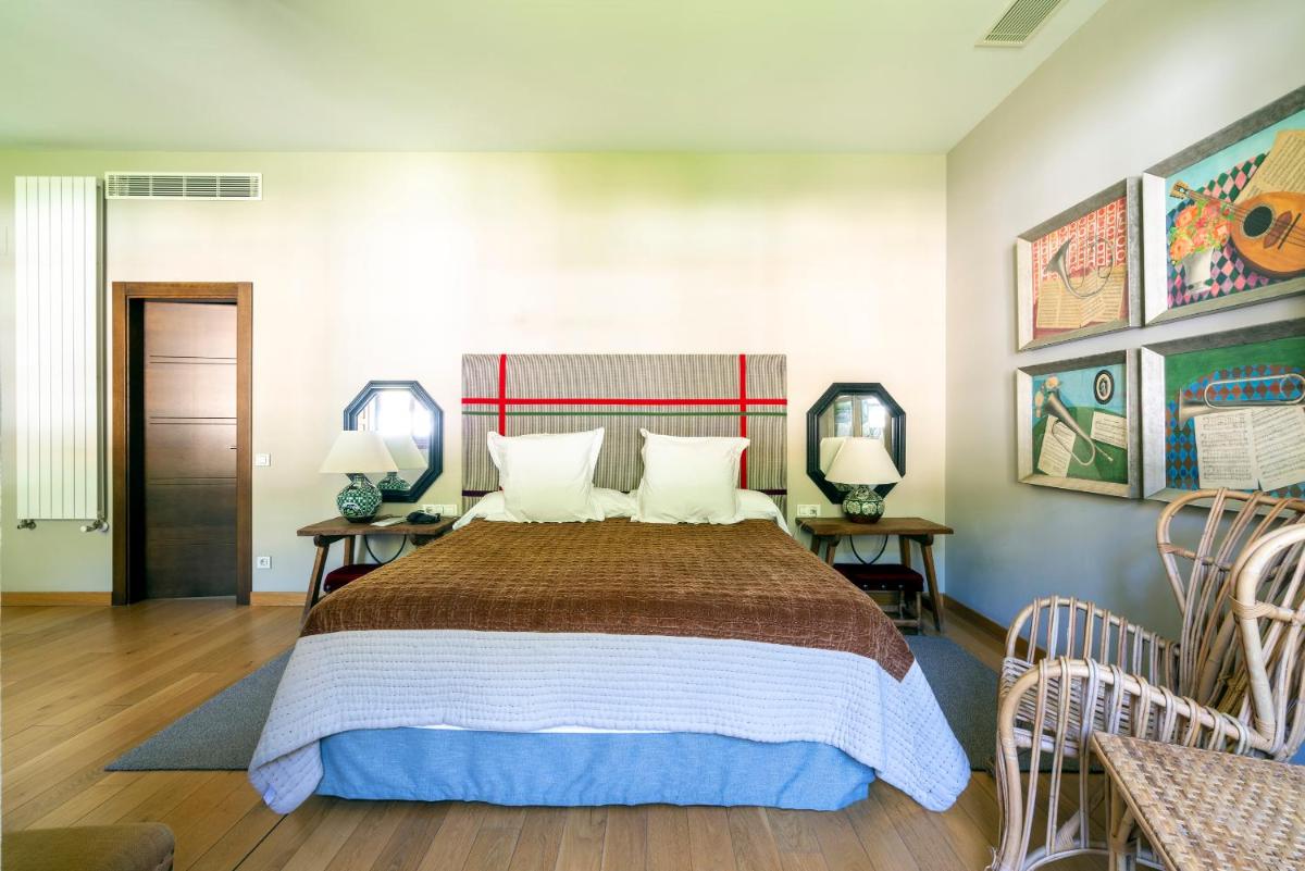 Cama o camas de una habitación en Parador de Corias