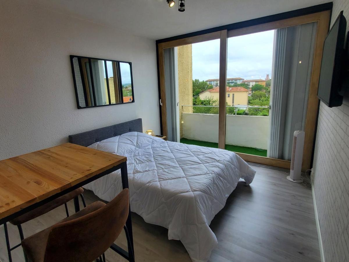 Studio avec balcon, vue sur jardins et cathédrale - Housity