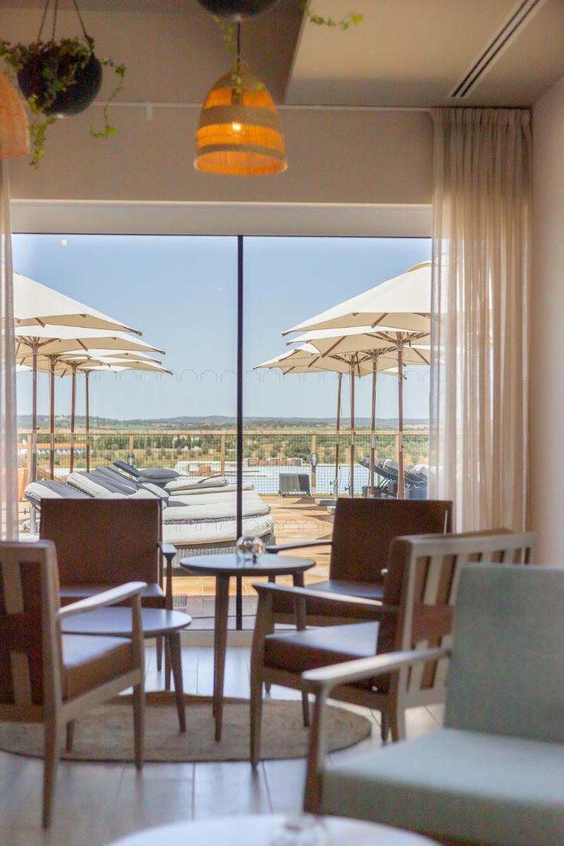 Uma varanda ou terraço em Sleep & Nature Hotel