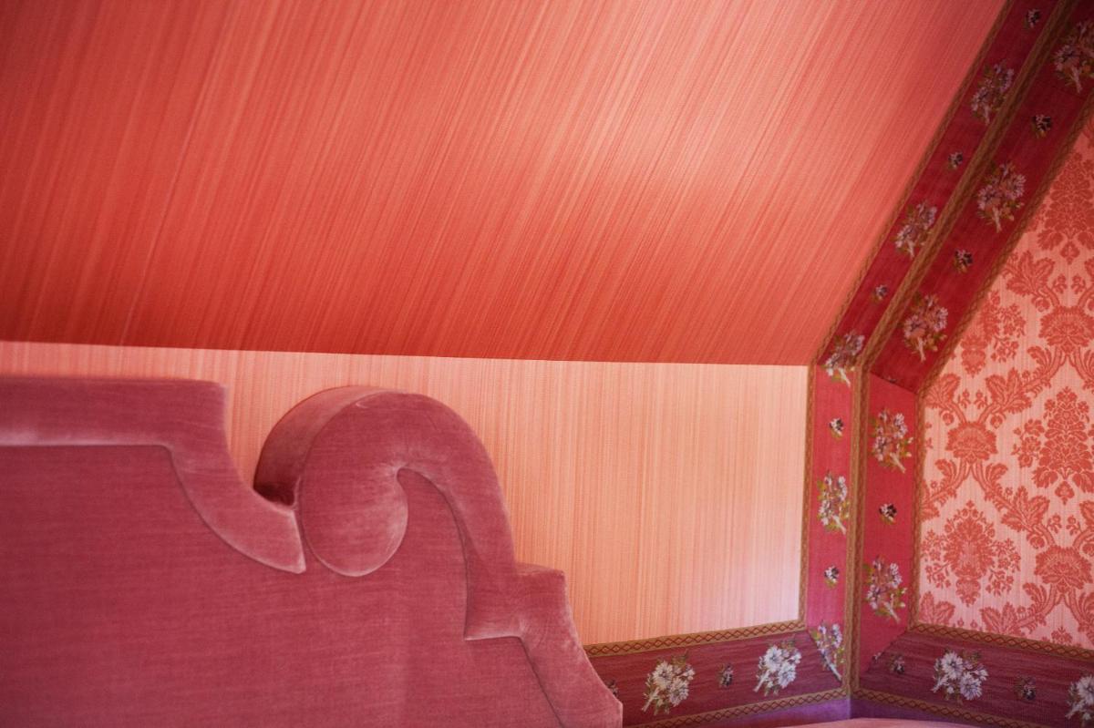 Coin salon dans l'établissement Relais & Château Louise de La Vallière