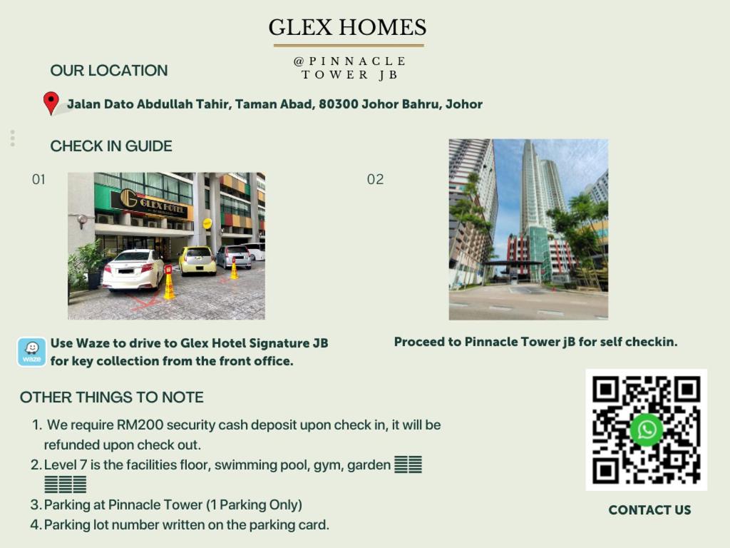 Suitetrails - Glex Homes, Pinnacle Tower Johor Bahru