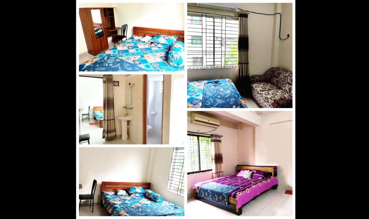 Secured Studio Apartment near Airport AC WiFi Oven - Housity