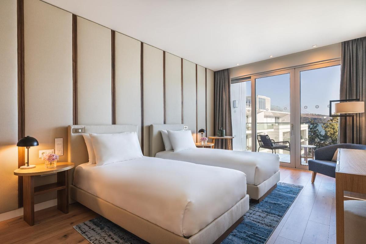 Uma cama ou camas num quarto em Hyatt Regency Lisbon
