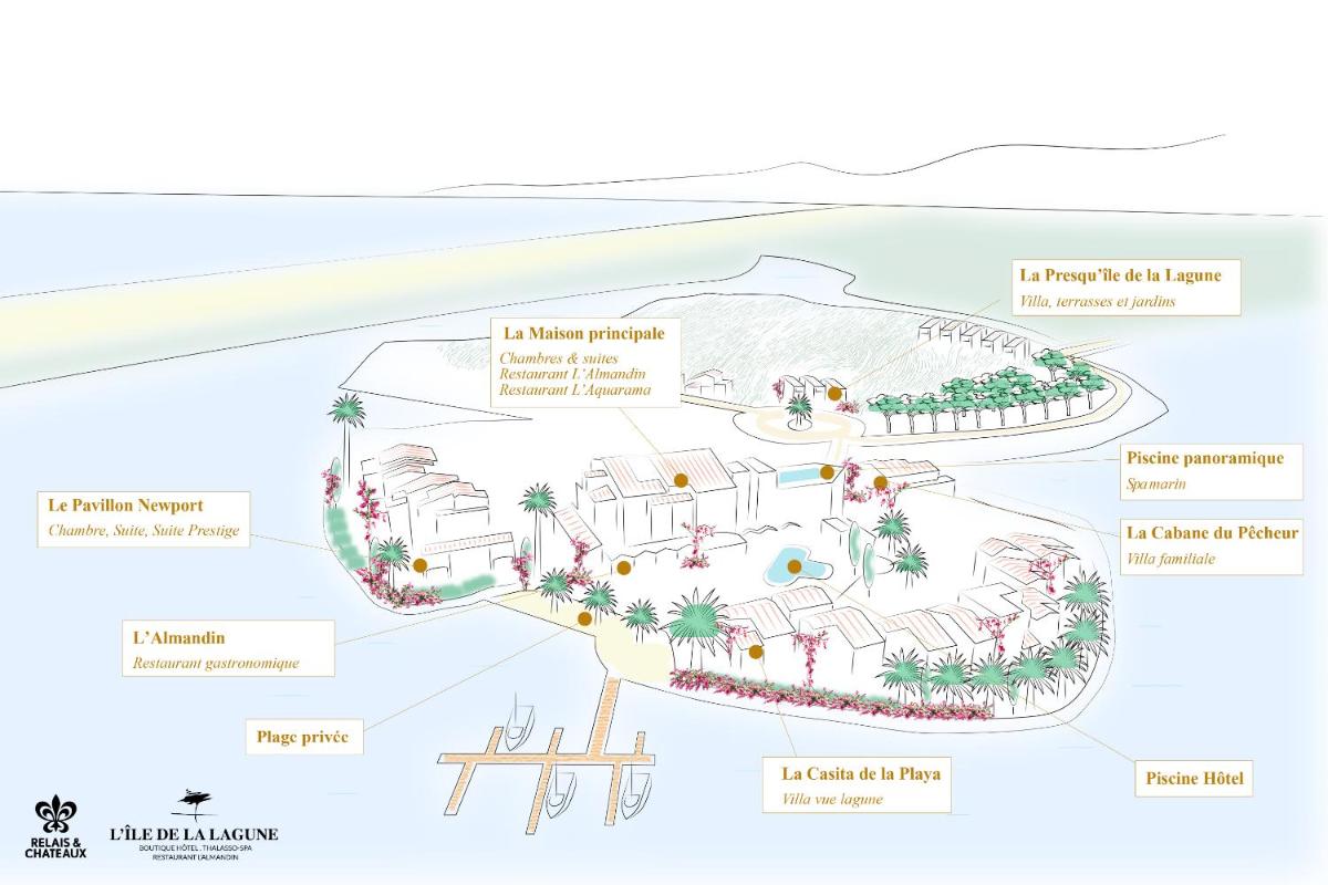 Photo de la galerie de l'établissement Relais et Châteaux Thalasso & Spa Ile de la Lagune, à Saint-Cyprien
