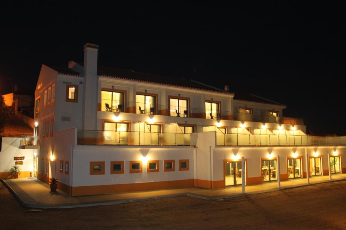 O edifício onde o hotel está situado