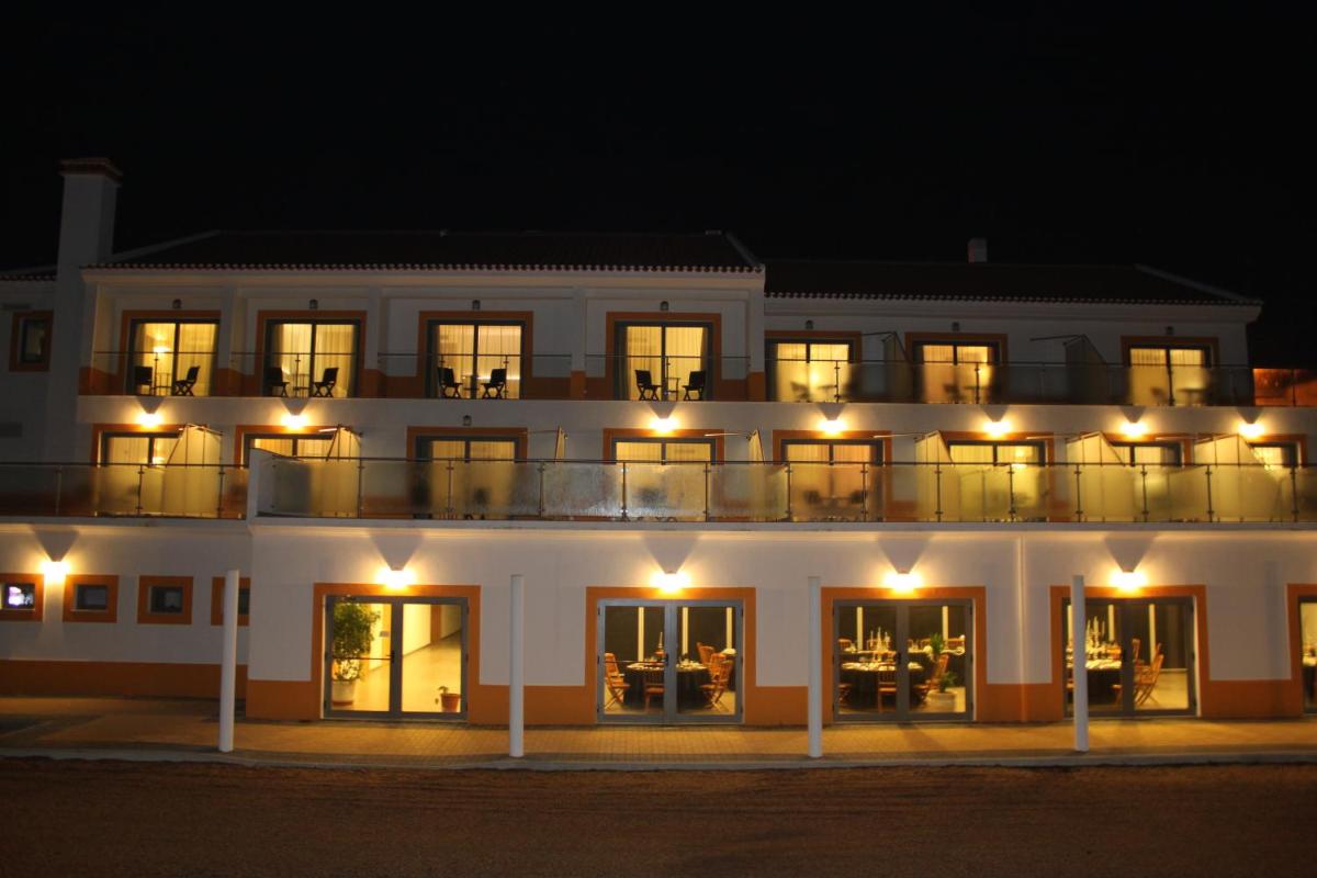 O edifício onde o hotel está situado