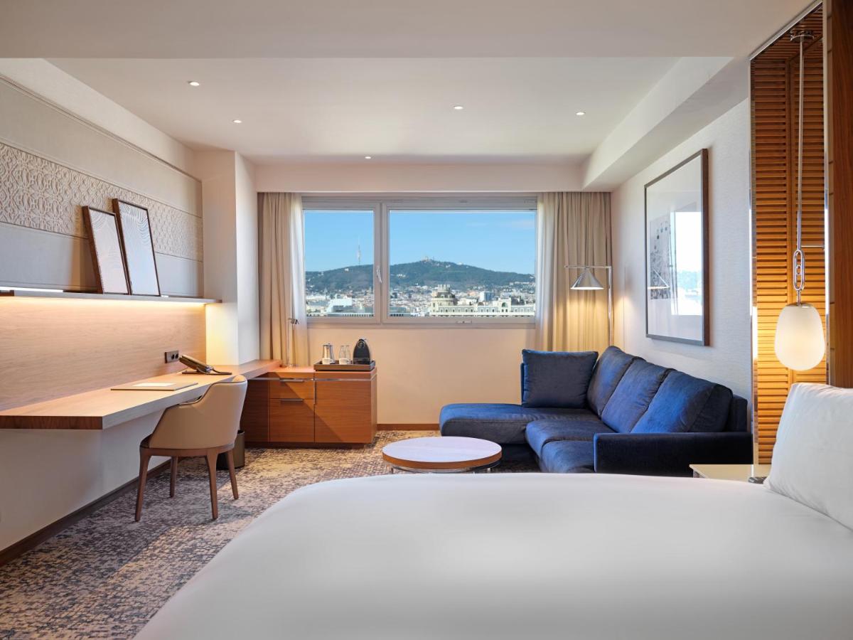 Cama o camas de una habitación en InterContinental Barcelona by IHG